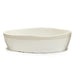 Zion Bowl, White Ceramic 13"dia. x 3"h. - Homebody Denver