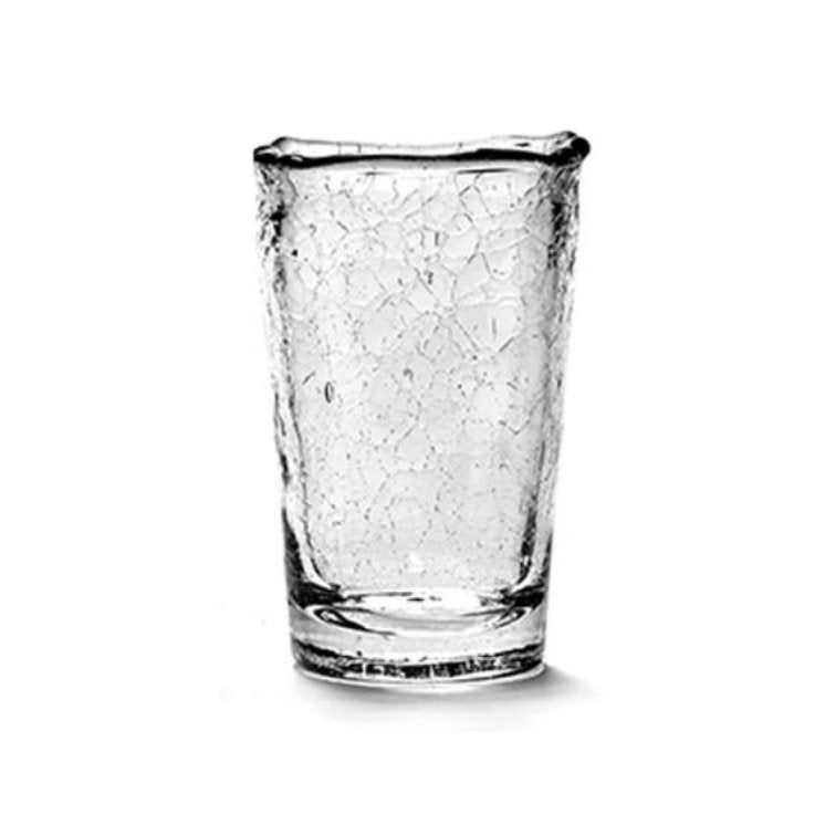 Zion Cup Tall Crackle 3.15"dia. x 4.75"high - Homebody Denver